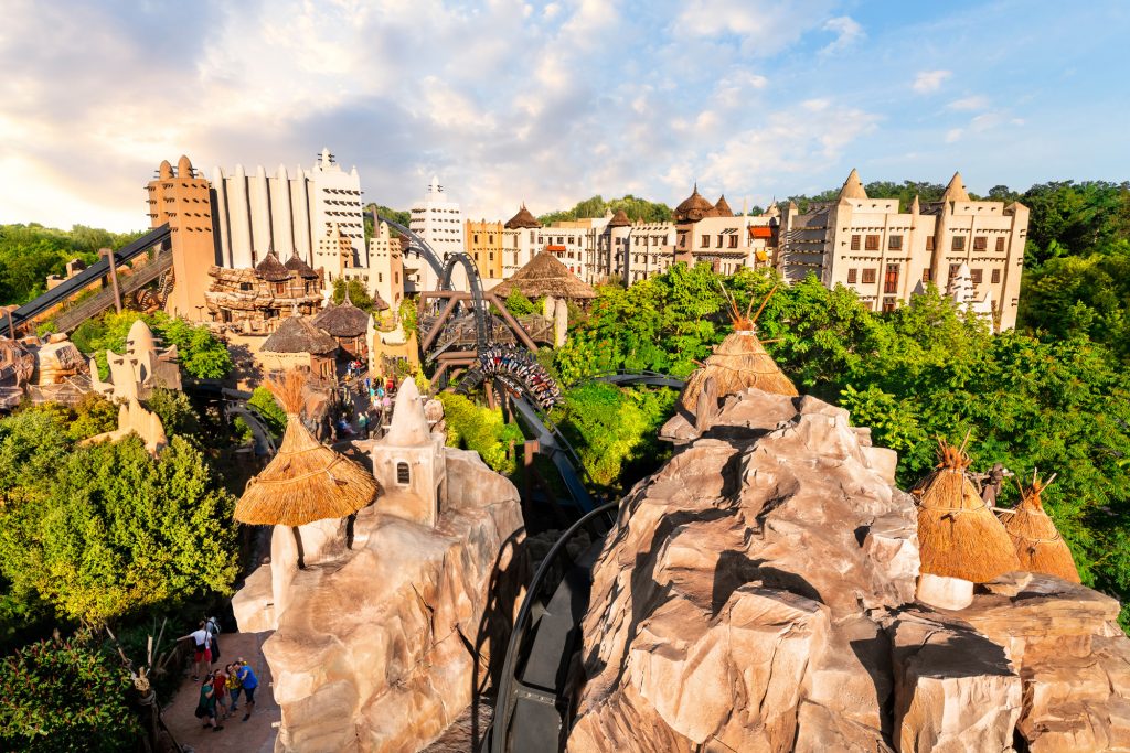 Deep in Africa at Phantasialand - Brühl, Germany