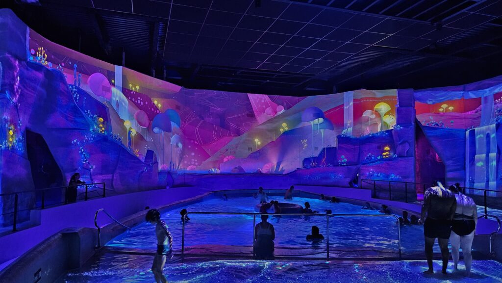 La Crique (Les Abysses de Lumière) at Aquascope, Futuroscope Xperiences – France